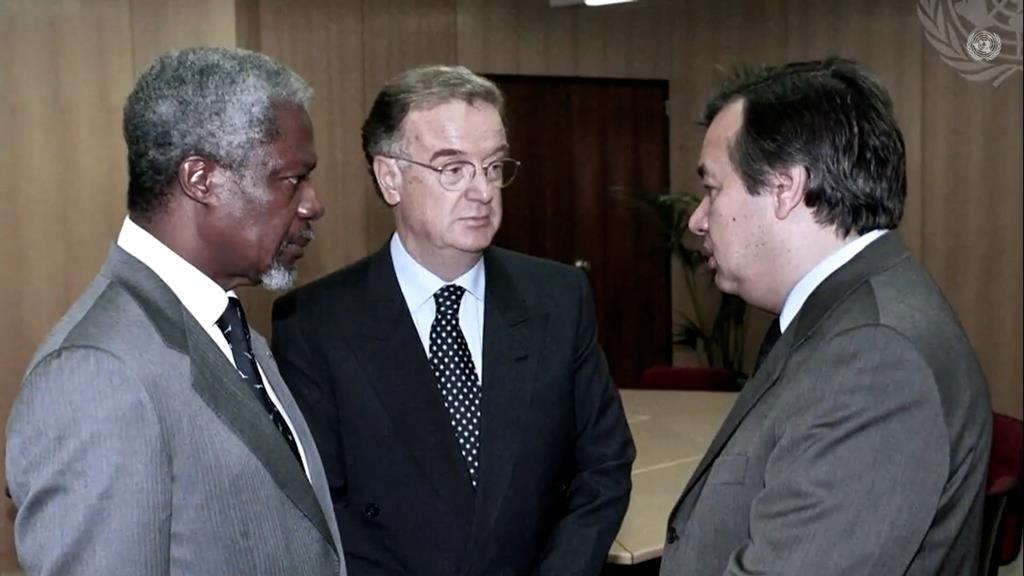 Guterres recorda Jorge Sampaio, na homenagem da ONU ao antigo Presidente Guterres recorda Jorge Sampaio, na homenagem da ONU ao antigo Presidente