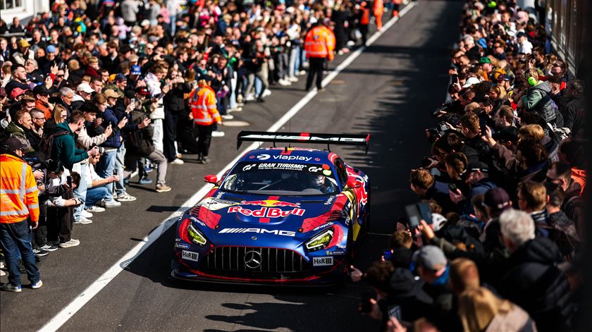 A participação de Max Verstappen nestas corridas de GT e resistência tem atraído muita atenção. Foto: Gruppe C GmbH / Red Bull Content Pool