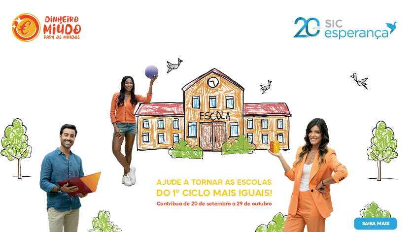 Campanha SIC Esperança "Dinheiro Miúdo para os Miúdos" Campanha SIC Esperança "Dinheiro Miúdo para os Miúdos"