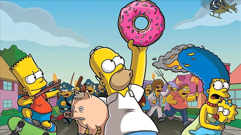 "Os Simpsons" voltam aos cinemas 20 anos depois "Os Simpsons" voltam aos cinemas 20 anos depois