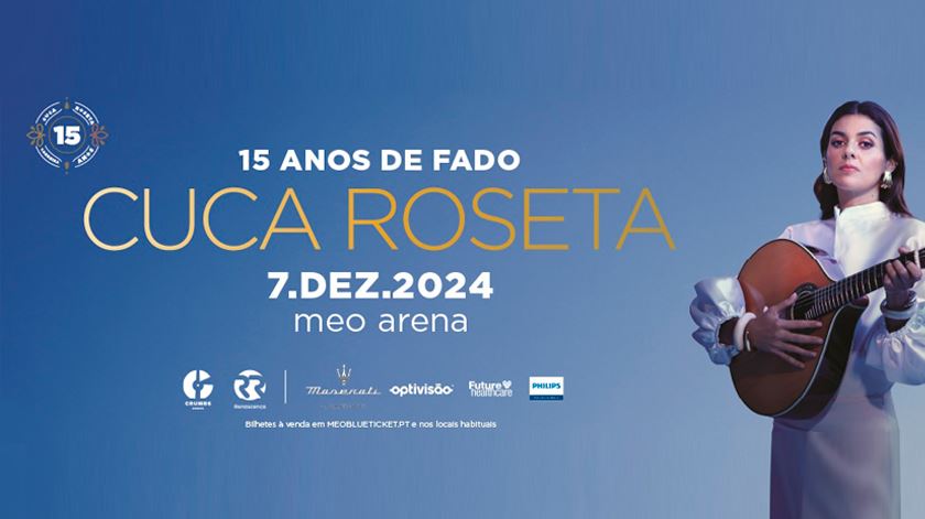 Cuca Roseta - 7 de dezembro no Meo Arena