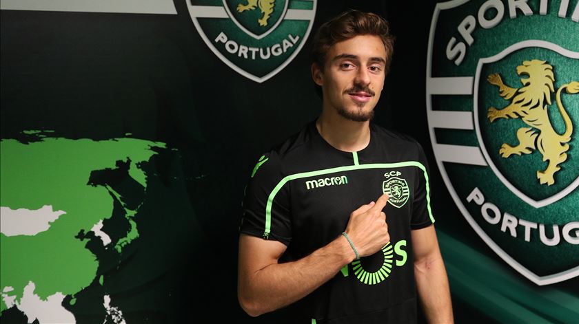 Francisco Geraldes está de volta ao Sporting. Foto: Sporting CP