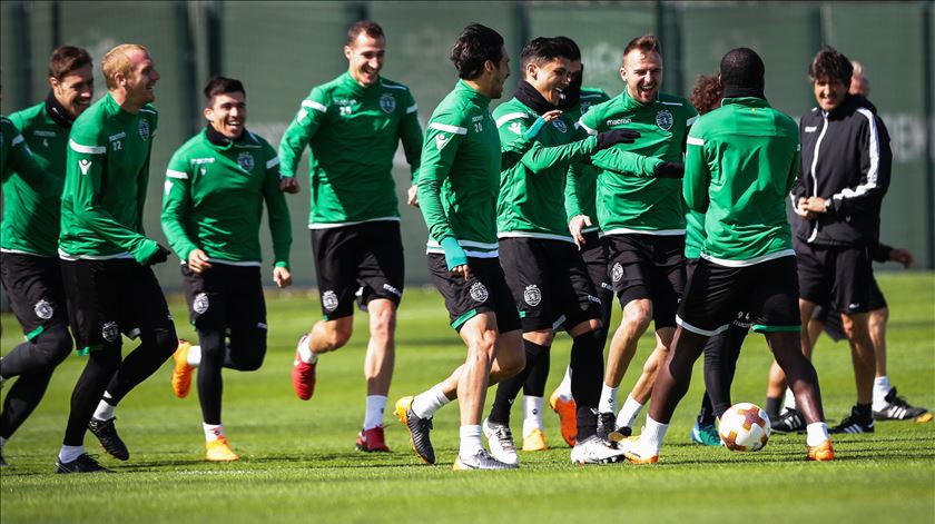 sporting treino alcochete foto andre kosters epa
