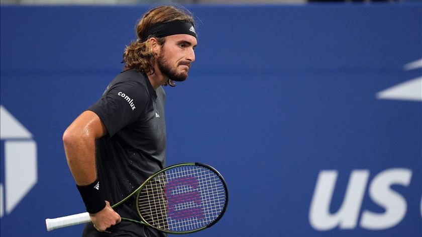 Tsitsipas é a primeira grande "baixa" no Open dos Estados Unidos Tsitsipas é a primeira grande "baixa" no Open dos Estados Unidos