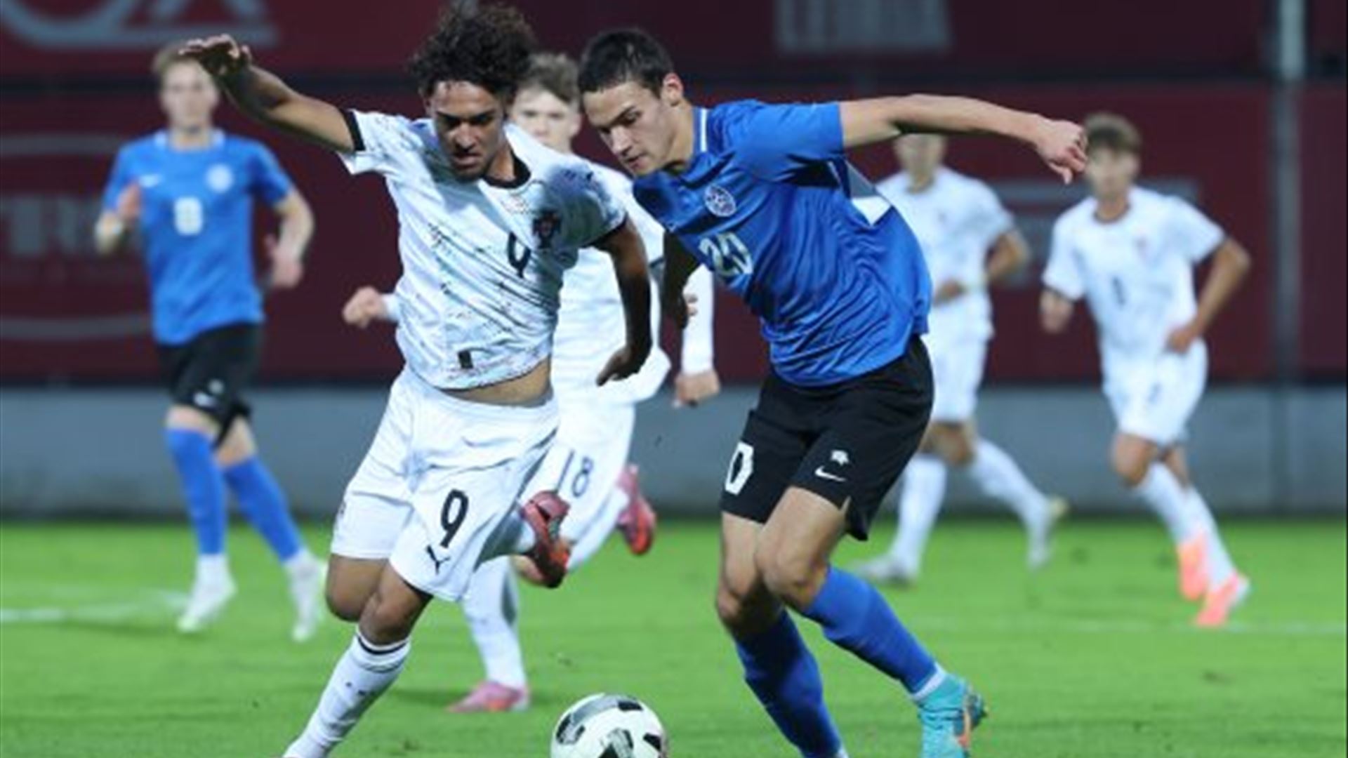 Sub-19. Empate de Portugal contra a Estónia