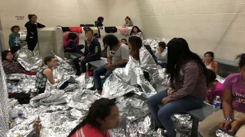 Centro de detenção de migrantes nos Estados Unidos Foto: Inspetor-geral do Departamento de Segurança Nacional