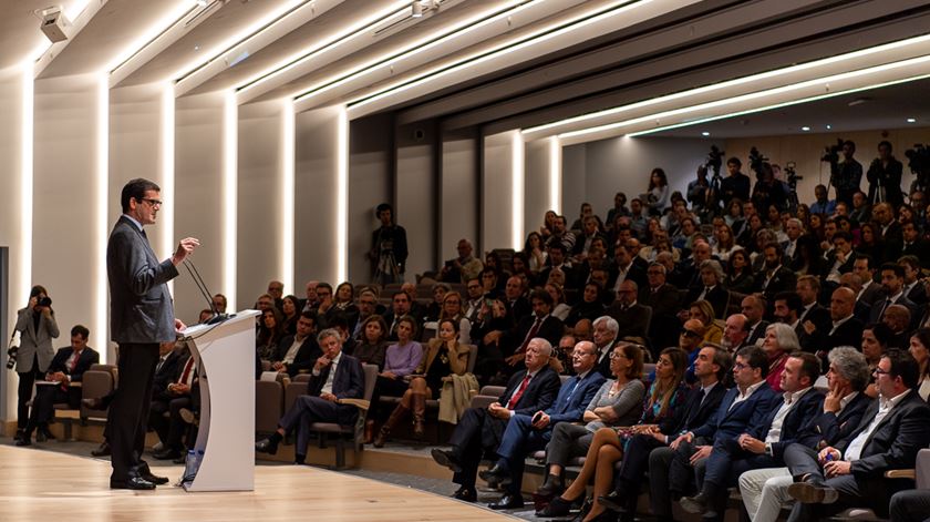 Autarca Rui Moreira na inauguração da Super Bock Arena - Pavilhão Rosa Mota. Foto: CMP