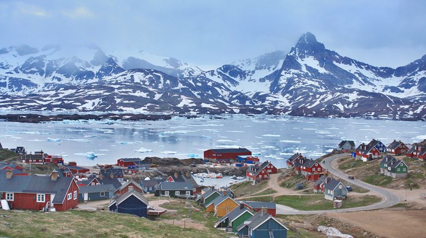 A cidade de Tasiilaq, na Gronelândia. Foto: Chrissy