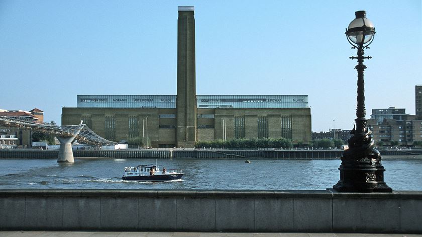 Plataforma do museu estava aberta ao público. Foto DR