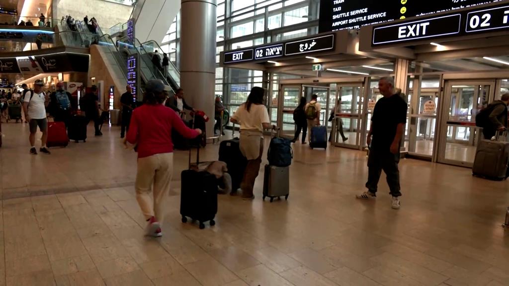 Portugueses aguardam avião da Força Aérea para sair de Telavive