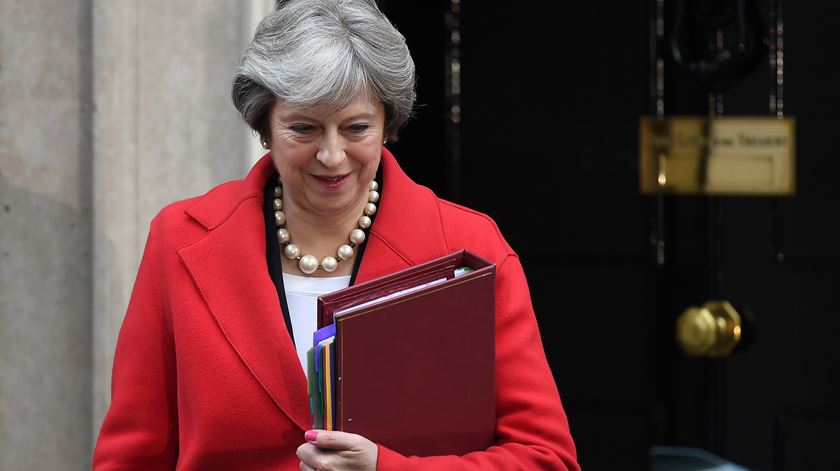 Theresa May Foto: Andy Rain/EPA