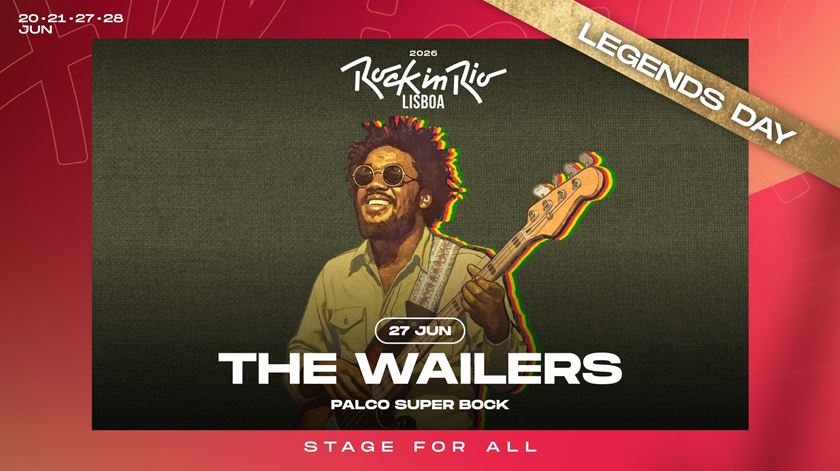 Antiga banda de Bob Marley no ​Rock in Rio Lisboa