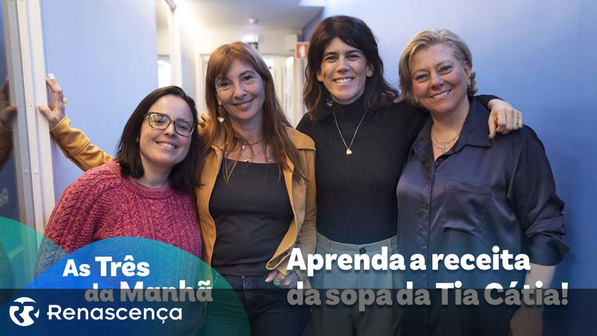 Tia Cátia ensina Joana Marques a fazer sopa - As Três da Manhã - Renascença V+