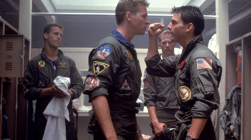 Top Gun de volta ao cinema 40 anos depois em prova de resistência à passagem do tempo. Foto: DR Top Gun de volta ao cinema 40 anos depois em prova de resistência à passagem do tempo. Foto: DR