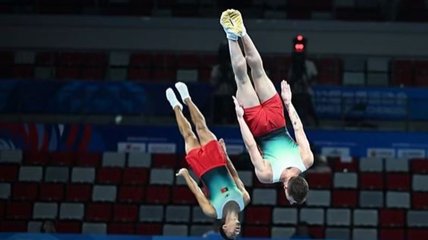 Mais duas medalhas para Portugal no Europeu de Trampolins