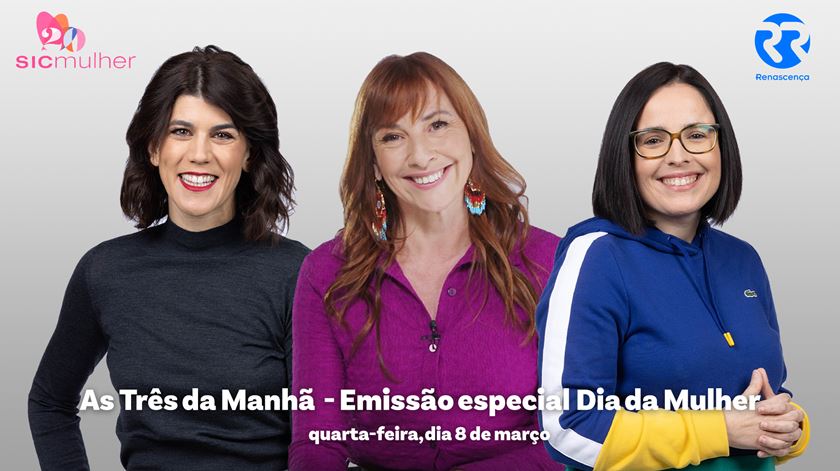 tres da manha SIC Mulher emissão especial dia da mulher 2023