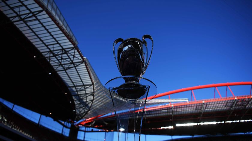 A final da Liga dos Campeões está agendada para domingo, no Estádio da Luz Foto: Michael Regan-UEFA/Panoramic/Reuters A final da Liga dos Campeões está agendada para domingo, no Estádio da Luz Foto: Michael Regan-UEFA/Panoramic/Reuters
