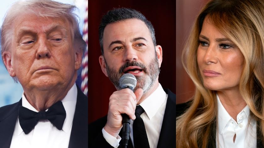 Melania tem "brilho de viúva": Trump quer Jimmy Kimmel despedido por piadas feitas antes do ataque Melania tem "brilho de viúva": Trump quer Jimmy Kimmel despedido por piadas feitas antes do ataque