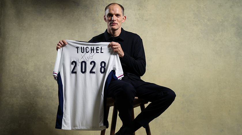 Thomas Tuchel compromete-se com a seleção inglesa até 2028