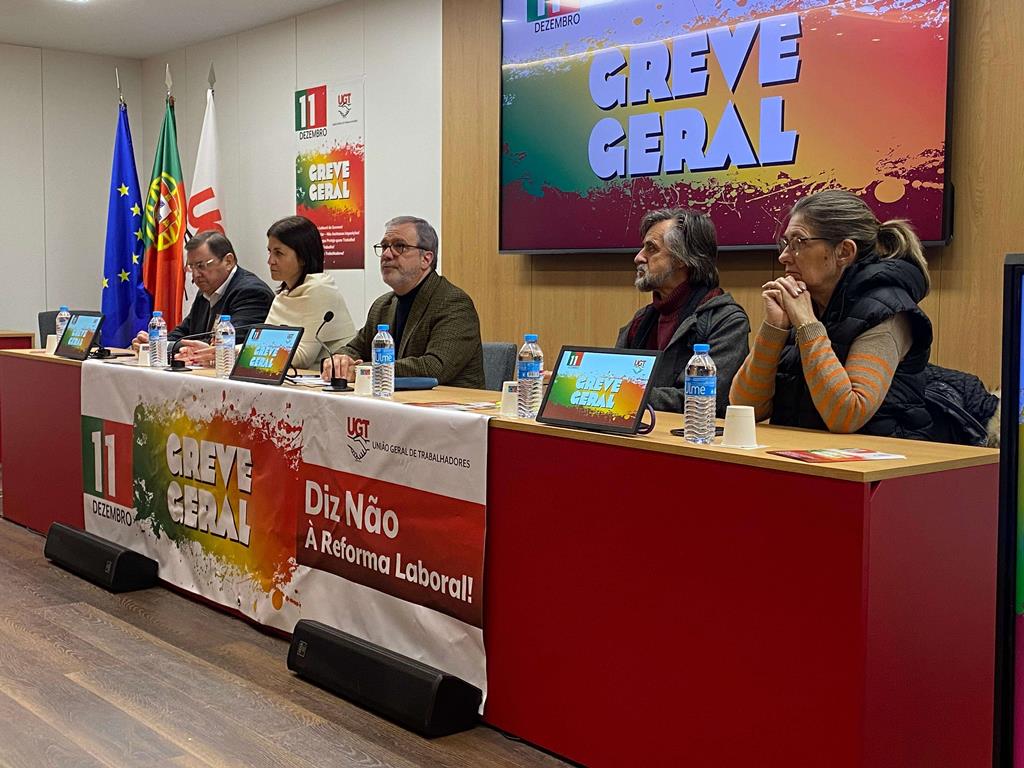 UGT acusa Governo de manipular números da greve geral