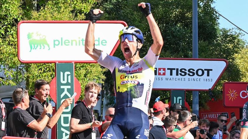 Rui Costa, Intermarche- Circus Wanty. Foto: Twitter Vuelta 2023