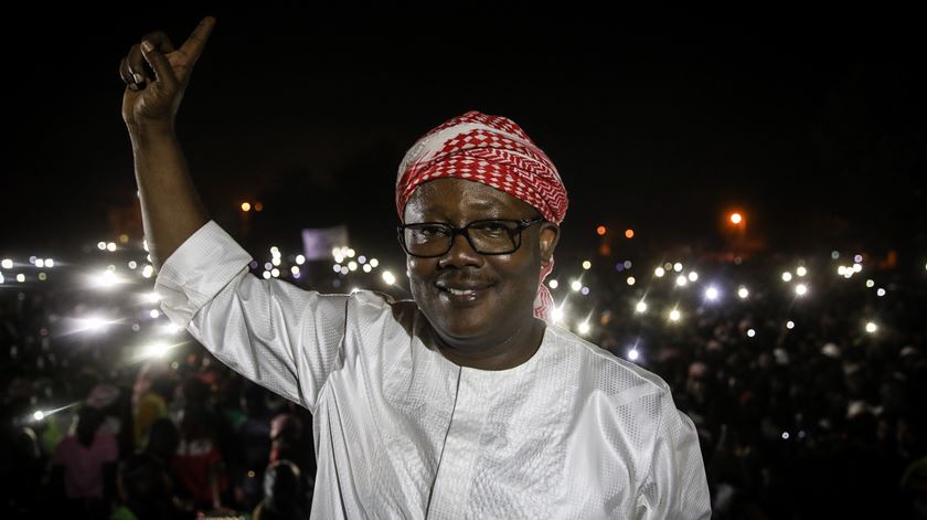 Umaro Sissoco Embaló, o novo presidente da Guiné-Bissau. Foto: Andre Koster/EPA