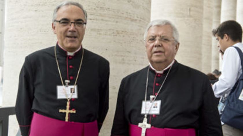 D. António Augusto Azevedo e D. Joaquim Mendes foram os delgados da CEP ao Sínodo 2018 Foto: Ricardo Perna/Família Cristã