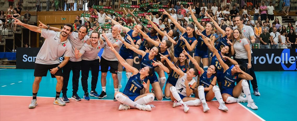Voleibol. Portugal apurado para Europeu feminino