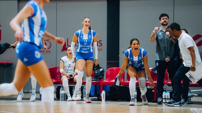 FC Porto, voleibol feminino. Foto: FPV