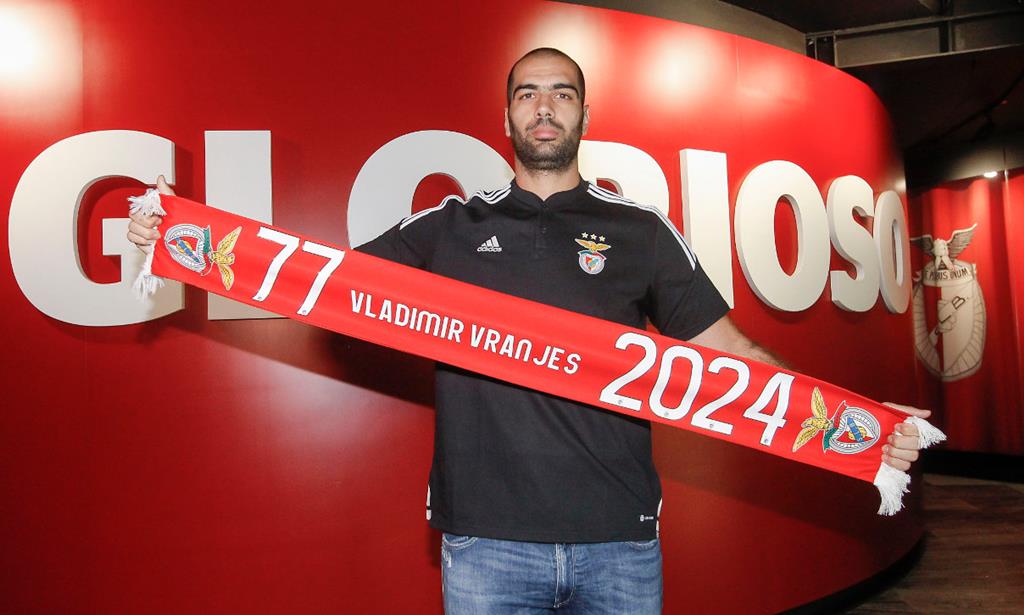 Vladimir Vranjes, Benfica, andebol. Foto: SLB Vladimir Vranjes, Benfica, andebol. Foto: SLB