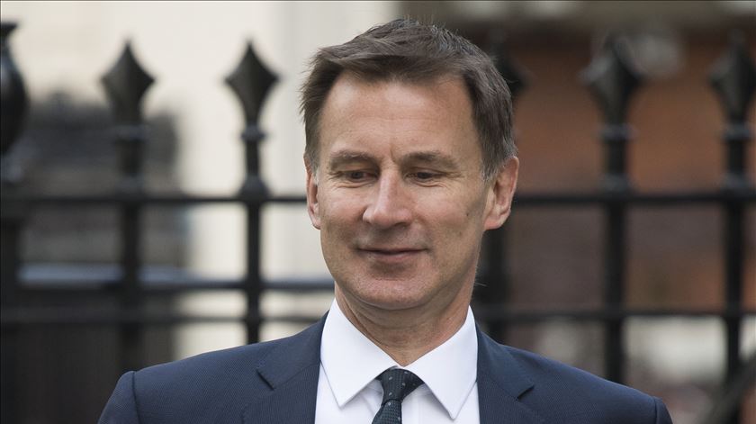 Jeremy Hunt em July 2019 Foto: Neil Hall/EPA