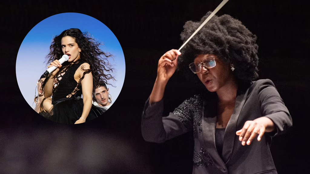Yudania Gómez Heredia é a maestrina cubana da orquestra da tour "Lux" de Rosalía. Foto: DR Yudania Gómez Heredia é a maestrina cubana da orquestra da tour "Lux" de Rosalía. Foto: DR